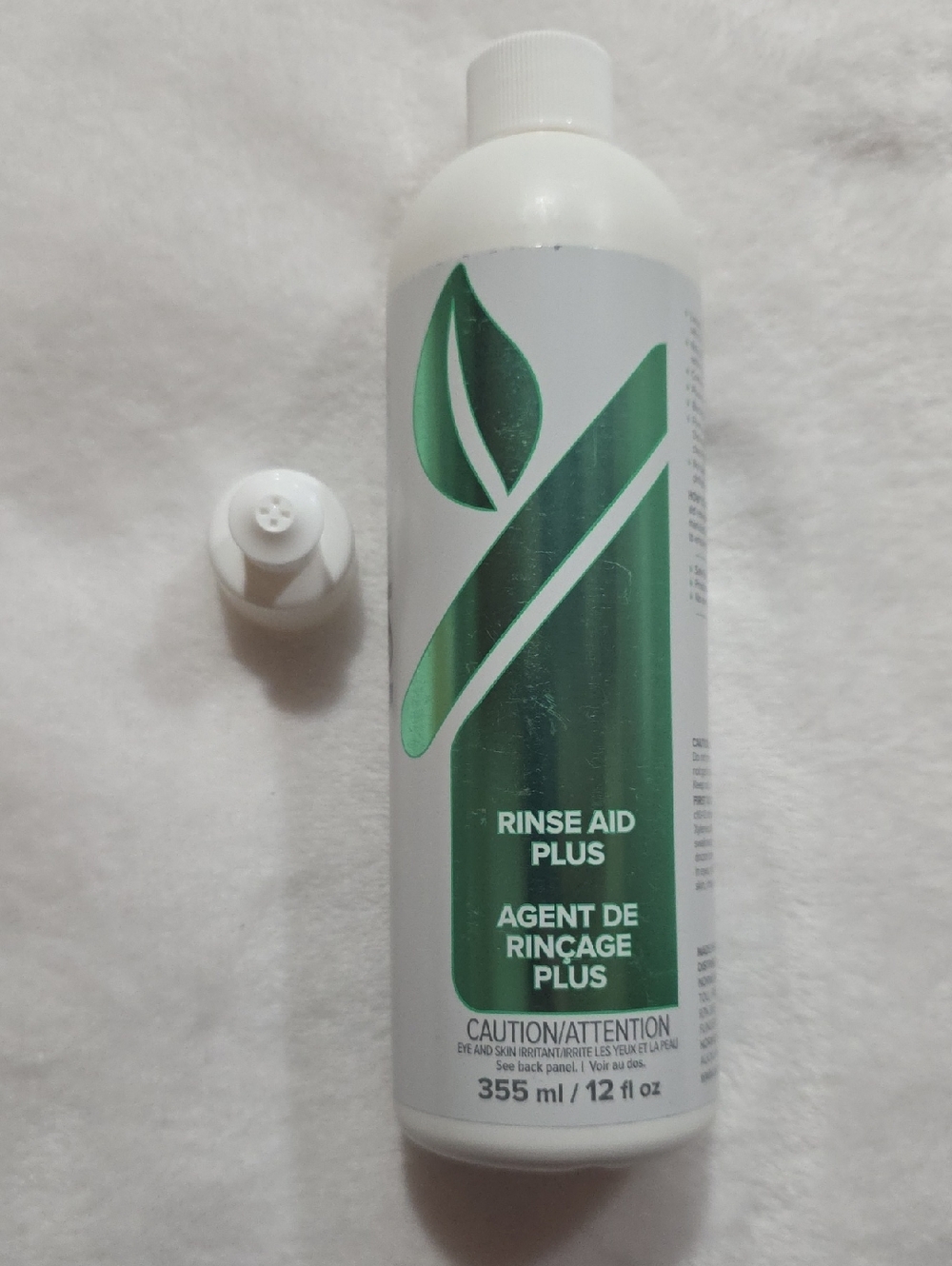 Norwex Rinse Aid Plus - White & Green Bottle